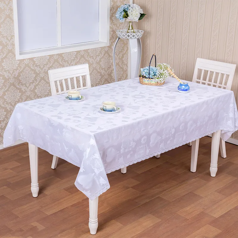 wholesale Household Home PVC Heart Tablecloths Print Roll Table Cloth