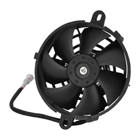 Ventilateur de radiateur de moto à 7 pales, prise à 3 broches pour ATV Quad Kart Dirt Bike 200cc 250cc 300cc, refroidissement universel