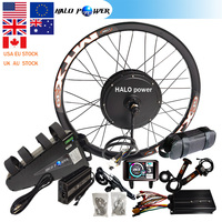 Kit de conversion de vélo électrique Fatbike avec moteur de moyeu 205 V3 2k W-3000w 5000w 8kw 72v 60v 48 150mm/170mm/190mm pour pneus larges