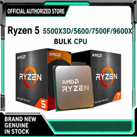 CPU Desktop AM4 Socket 6-Core 12-Thread 3.0GHz 5 5500X3D Terbaru dengan Teknologi Virtualisasi