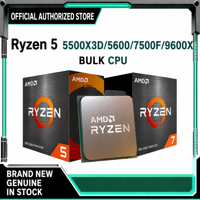 Top New for for 5 5500X3D 6-Core 12-Thread 3.0GHz AM4 Socket Desktop CPU with Virtualization Technology