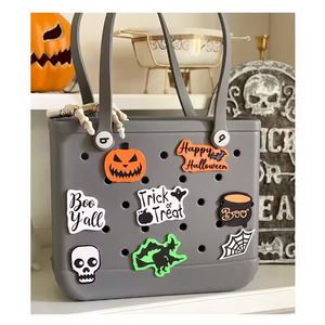 Sac fourre-tout de plage en silicone EVA à trou C-R-O-C de grande capacité Sac à main de supermarché étanche Sac à main de plage de grande capacité - Product Image 5