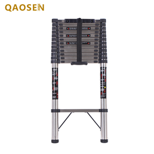 <span class=keywords><strong>Escalera</strong></span> Telescópica Individual <span class=keywords><strong>de</strong></span> <span class=keywords><strong>Acero</strong></span> <span class=keywords><strong>Inoxidable</strong></span> <span class=keywords><strong>de</strong></span> 30 cm, con Cojín Antideslizante, Certificado EN131, Portátil, Industrial, <span class=keywords><strong>para</strong></span> Exteriores - Product Image 1
