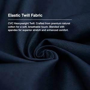 <span class=keywords><strong>Pantalon</strong></span> <span class=keywords><strong>Chino</strong></span> <span class=keywords><strong>Homme</strong></span> <span class=keywords><strong>Bleu</strong></span> <span class=keywords><strong>Marine</strong></span> Décontracté en Mélange de Coton Épais à Haute Densité Coupe <span class=keywords><strong>Slim</strong></span> Polyvalent pour Affaires - Product Image 3