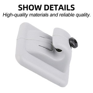 Support de pare-soleil pour <span class=keywords><strong>Peugeot</strong></span> <span class=keywords><strong>206</strong></span> 207, support de fixation pour pare-soleil intérieur Citroën C2, qualité supérieure améliorée - Product Image 4