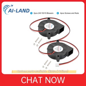 Quạt ly tâm động cơ BLDC 50x50x15mm 50MM, lưu lượng gió mạnh, 5V/12V, quạt thổi OEM/ODM, bi kép, 5000 vòng/phút, dùng cho máy 3D - Product Image 4