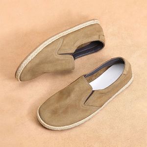Mocasines de Otoño de Alta Calidad Hechos de Piel de Vaca con Suela Transpirable Antideslizante para Negocios, Desplazamientos Diarios, Uso Casual y Cómodo para Hombre - Product Image 3