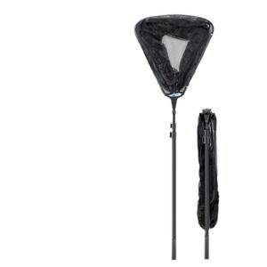 Aluminum Alloy Triangular Landing Net With <b>Telescopic</b> <b>Pole</b> Portable Folding Fishing Net Set For Outdoor Use - Product Image 1