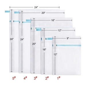 Grosir tas jaring binatu Allover dicetak kustom poliester Mesh tas cucian untuk pakaian - Product Image 2