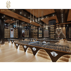 Expositor de Gafas de Sol de Madera Personalizado OEM ODM de Estilo Brutalista, Soporte para Gafas Ópticas, Solución Integral para Exhibidores de Minoristas - Product Image 2