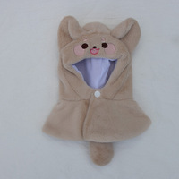 Vêtements pour poupées en peluche Joyfull, 10 cm, 20 cm, échelle 1:12, manteau personnalisé mignon, broderie animale de dessin animé, série fantaisie pour les 14 ans et plus