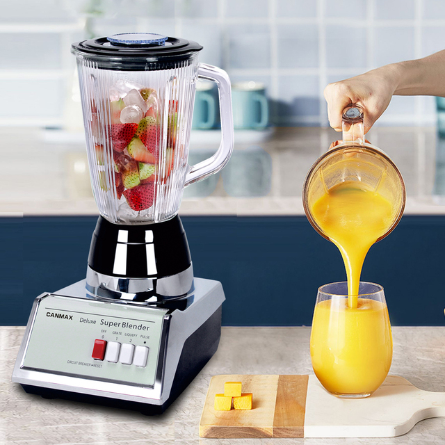Wholesale Multi-Purpose 3 in 1 Electric Blender with Stainless Steel Blades Ice Crushing & Smoothies for Household Use