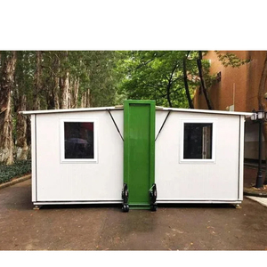 Casa Contenedor Expandible de 20 pies, 3 Habitaciones, Villa Prefabricada de Acero, Aplicaciones para Sótano y Patio, Diseño Modular Portátil y Moderno - Product Image 1