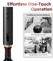 Ensemble ouvre-bouteille électrique personnalisé Type-c verseur à vin portable rechargeable de haute qualité