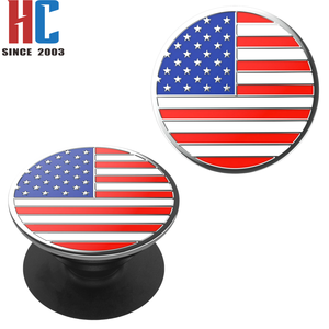 ที่จับโทรศัพท์เคลือบโลหะพร้อมขาตั้งแบบขยายได้พร้อมโลโก้ของคุณเอง2ปีผลิตจากโรงงาน20ปี - Product Image 2