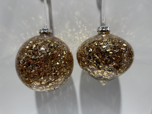 Palline di <span class=keywords><strong>Natale</strong></span> in Vetro Irregolari, Decorazioni Natalizie Appese, Ornamenti per Albero di <span class=keywords><strong>Natale</strong></span>, Forma Personalizzata Disegnata a Mano - Product Image 3