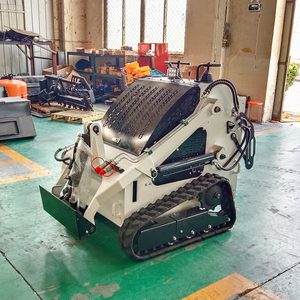 Cheapest EPA EURO5 <strong>Small</strong> Garden Mini <strong>Loader</strong> Stand on <strong>Wheel</strong>/Track Skid Steer <strong>Loader</strong> With Bucket - Product Image 5