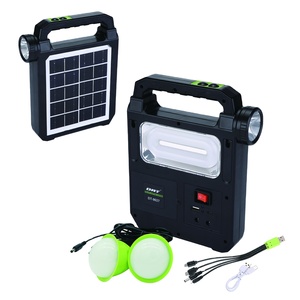 DT-9027 USB-Handy-Lade funktion Lesen kann für Outdoor-Camping-Lichter mit zwei LED-Buibs verwendet werden - Product Image 4