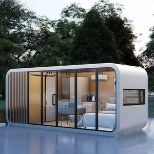 Casa Prefabricada Modular Portátil de Lujo Tipo Cámara Espacial, Casa Pequeña, <span class=keywords><strong>Villa</strong></span>, Contenedor, <span class=keywords><strong>Hotel</strong></span> Cápsula Móvil - Product Image 2