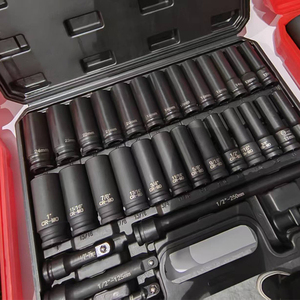 <strong>High</strong> Strength Cr-m Steel Socket <strong>Set</strong> 1/2inch Drive Hand Operated OEM Customized Metric 31-Piece Durable Auto Repair Tool Tool - Product Image 1