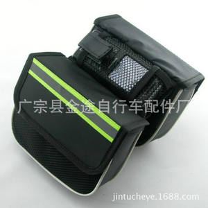 กระเป๋าใส่โครงจักรยานแบบแข็งสีดำ 15x12x5 กันน้ำ กระเป๋าติดท่อด้านหน้าจักรยาน อุปกรณ์เสริมจักรยานเสือภูเขา - Product Image 4