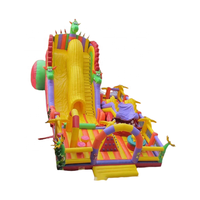 Parc d'amusement géant de haute qualité Dinosaure gonflable Fun Playland Terrains de jeux gonflables