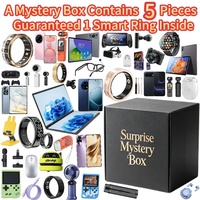Cincin Pintar Terjamin Ada di Dalam Kotak Misteri Elektronik 5 Kejutan Acak: Smartphone, Konsol Game, Kacamata VR, dll. Hadiah Kejutan Berteknologi Tinggi