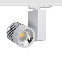 GOSUN CRI80/90/97 32W COB Led Track Light Shop Focus Lamp Spot Lighting Fixtures Spots