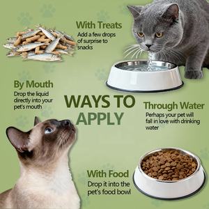 Cairan Pencegah Kutu dan Caplak untuk Kucing dan Anjing, Suplemen Kesehatan Rasa Salmon untuk Semua Usia - Product Image 4