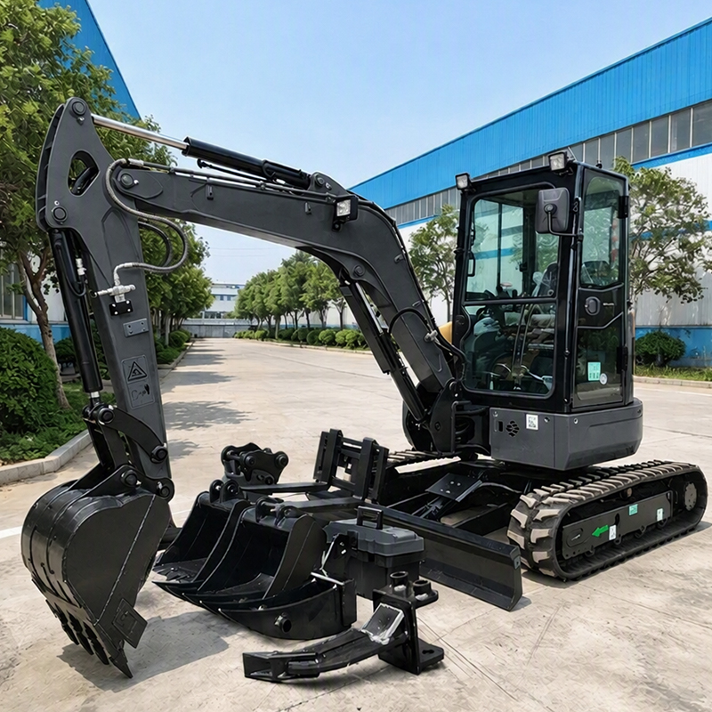 Mini Excavator 3.5 Ton CE Euro 5 Engine New Crawler Digger 2 Ton Garden Small Mini Excavators Machine with Attachments
