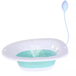 Soins post-partum personnalisés et traitement du périnée pliable pour les hémorroïdes toilette vente en gros 13.5 pouces pliable bain de siège - Product Image 1