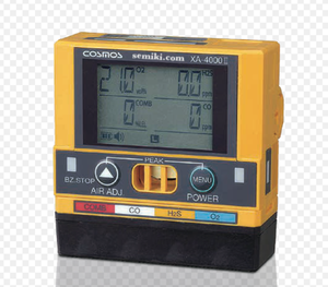 เครื่องตรวจจับก๊าซแบบพกพาสำหรับอุตสาหกรรม Cosmos XA-4400 II รุ่น 2-in-1 ตรวจจับก๊าซไวไฟและก๊าซซัลไฟด์พร้อมระบบตรวจจับออกซิเจน - Product Image 5