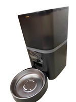 Distributeur automatique de nourriture pour animaux de compagnie intelligent WiFi avec caméra, contrôle via l'application Tuya, batterie rechargeable, silicone solide, bol simple/double, pour chat et chien