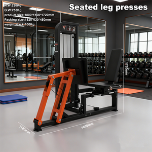 YLSY001HM03 YLSY001HM03 Promotion : Mini presse à jambes assise en acier pour usage commercial avec pile de poids de 230 kg à chargement par goupilles (Hame) - Product Image 2