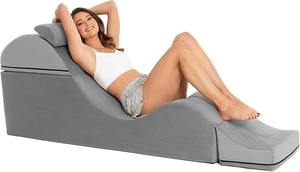 Chaise de yoga multifonctionnelle pliable et convertible pour couples, vente en gros personnalisée, tendance 2025, pour salon moderne - Product Image 2