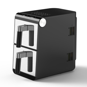 <span class=keywords><strong>Friteuse</strong></span> à air double panier Tower T17190 Vortx XL, contrôle numérique, design compact, 6 modes de cuisson prédéfinis, compatible Cook Smart Finish - Product Image 2