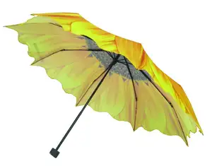 Galleria Sunflower Bloom Floral Art Umbrella