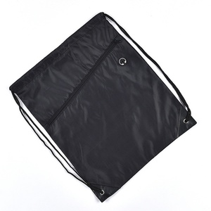 Custom Outdoor Sports Zipper Bag Fashionable Waterproof Polyester <strong>Drawstring</strong> <strong>Backpack</strong> with Earphone Hole for Gift - Product Image 4