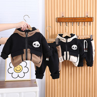 Winter Hoodie 2 Pieces Set 3 Year Old Baby Clothes for Boys Wholesale