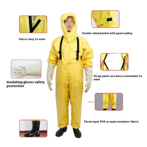 <span class=keywords><strong>Ropa</strong></span> de funcionamiento de <span class=keywords><strong>electricista</strong></span> <span class=keywords><strong>Ropa</strong></span> aislada de protección contra incendios resistente a alto voltaje - Product Image 3