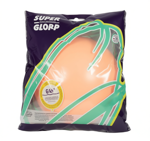 Giocattolo in plastica Super Glorp arancione pastello da 10 pollici per bambini dai 2 ai 4 anni unisex - Product Image 1