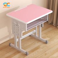 Bureau d'école et chaise tout-en-un prêts à l'emploi bureau d'école pour enfants Montessori bureaux d'école en vrac salles de classe avec assemblage rapide