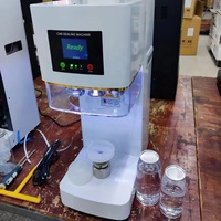 Grande Vente Machine à Sceller les Boîtes pour Boîtes à Anneau en Plastique PET Transparent de 250 ml-700 ml pour Boissons Non Alcoolisées et Gâteaux