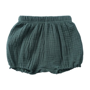 Venta caliente de verano de alta calidad ropa de bebé de algodón ropa de bebé pantalones cortos de Color puro bebé - Product Image 3