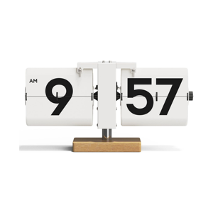 Mechanical Digital Table Page Turning <b>Clock</b> Reloj Large Desk <b>Clock</b> Single Hanging Digital Retro Auto Flip <b>Clock</b> - Product Image 1