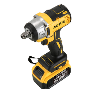 Hot Sale Two-Piece Brushless Impact Wrench Angle Set 1/2 Socket Drive Customized OEM Lithium Battery Hard Case 1-Year Hard Case - Product Image 5