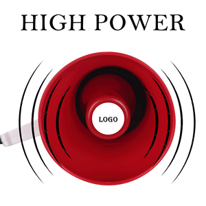 XC-180UF แบบพกพา20W สำหรับโทรโข่งลำโพง<span class=keywords><strong>ไมโครโฟน</strong></span>มือถือพลาสติกแตร LED ปลุกการ์ด TF รองรับ USB - Product Image 4