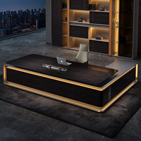 Meubles de bureau commerciaux, bureau de direction, bureau moderne, bureau en forme de L, bureau modulaire, bureau de direction de luxe