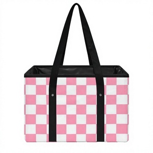 Long Handled Wine Beer Tote <b>Bag</b> Non-Woven Custom Printing Gift & Travel Picnic <b>Festival</b> Concert Letter Pattern Beach Tote Party - Product Image 4