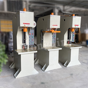 เครื่องกดไฮดรอลิกแบบแขนเดี่ยวรูปโค้ง เครื่องกดไฮดรอลิกเซอร์โวรูปโค้ง อุปกรณ์กดไฮดรอลิกแบบกระบอกสูบไฟฟ้าเดี่ยว - Product Image 5